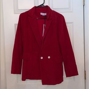 Charlie Holiday Red blazer